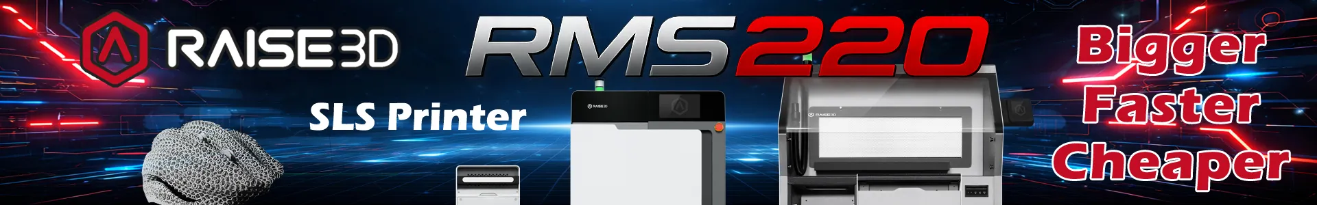 Raise3D RMS220 - SLS - Selective Laser Sintering