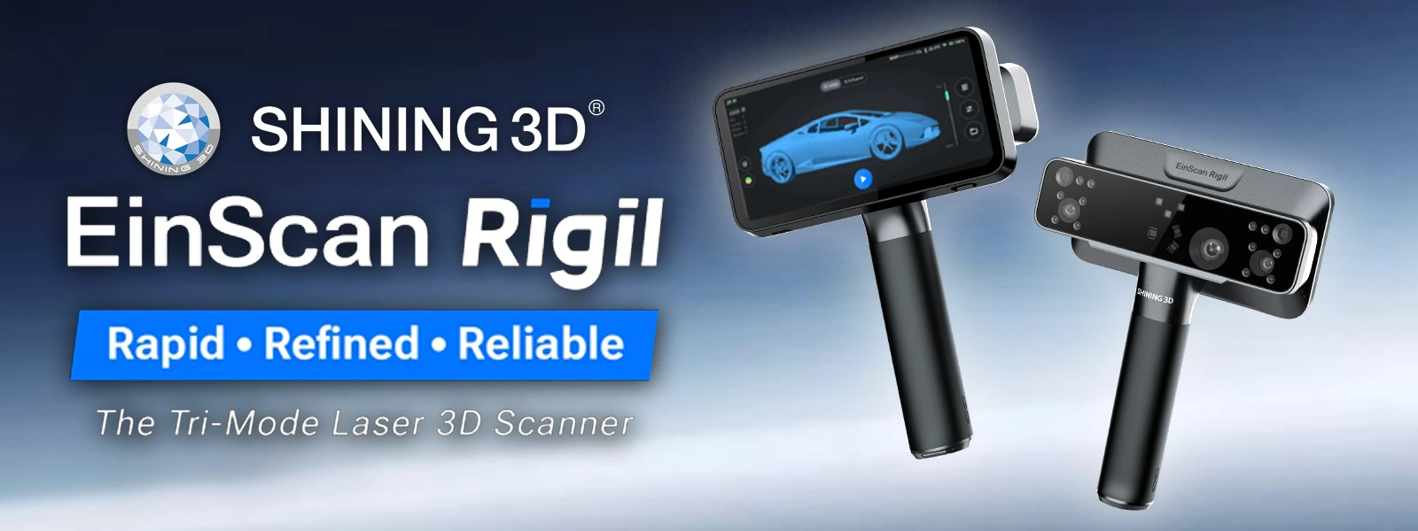 EinScan Rigil Wireless 3D Scanner