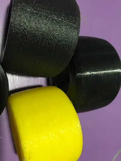 Prints with wet and dry TPU