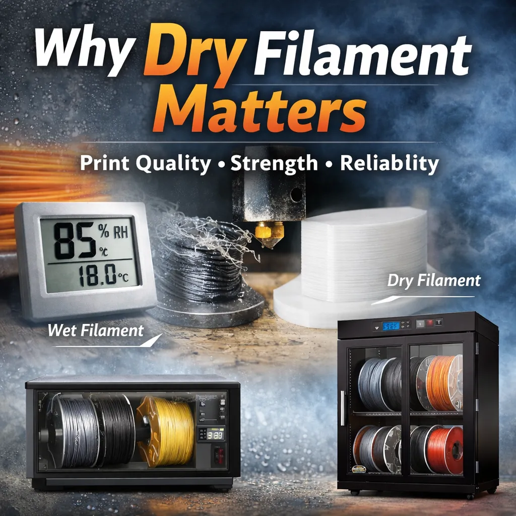 Also see: Why Dry Filament Matters