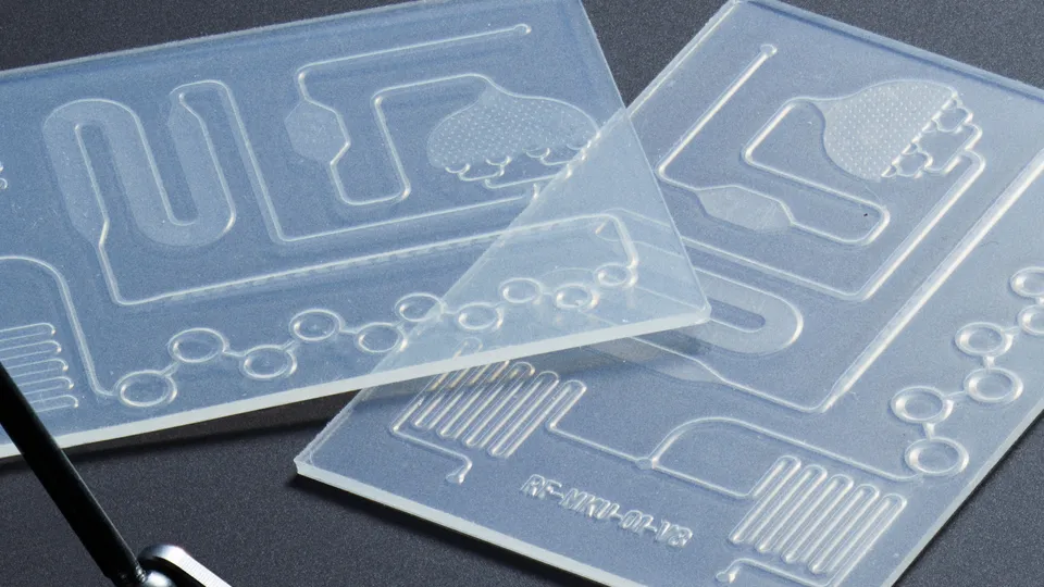 Micro-Fliuidics devices created with the Mayku Multiplier