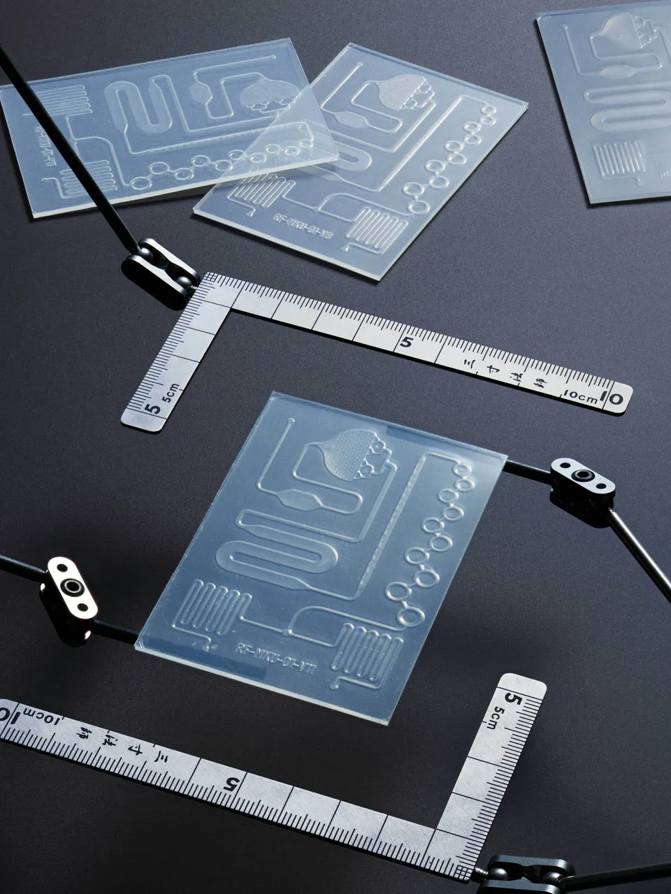 Micro-Fliuidics devices created with the Mayku Multiplier
