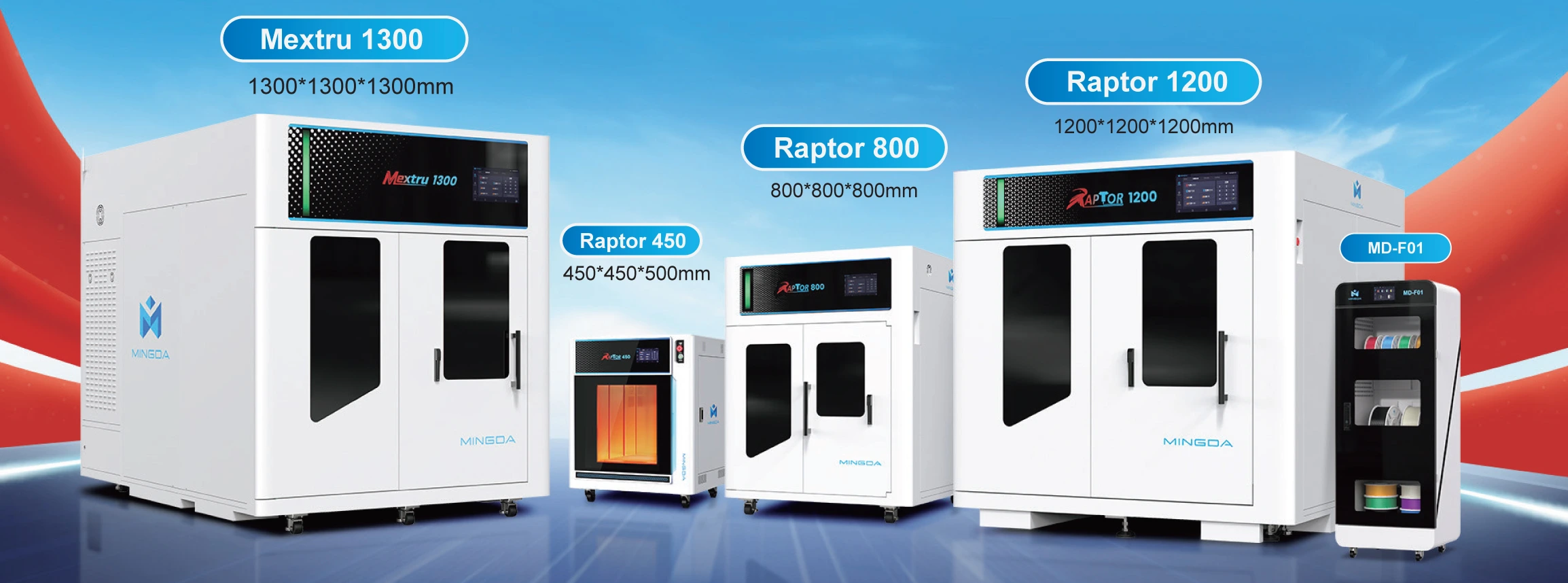 Mingda3D 2026 3D Printer Models