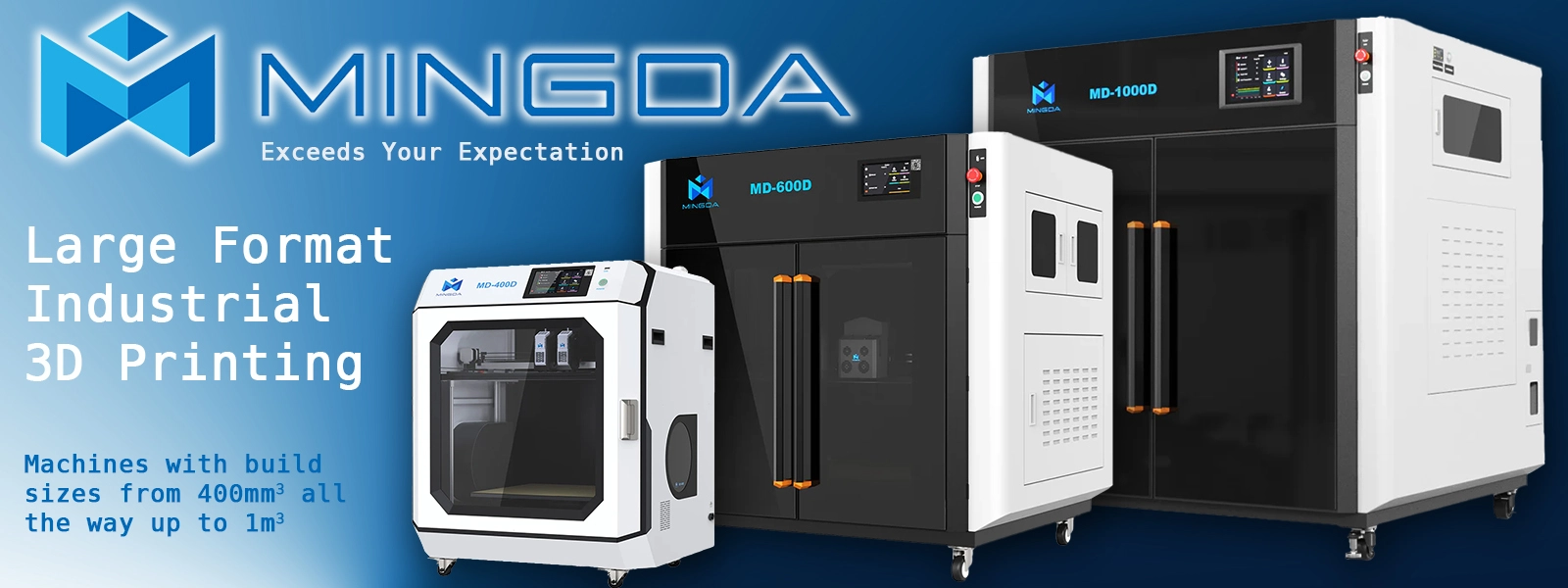 Mingda 3D Printer Range