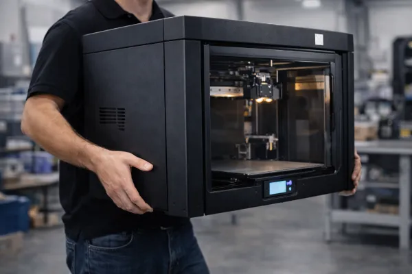 Transporting your 3D printer to us