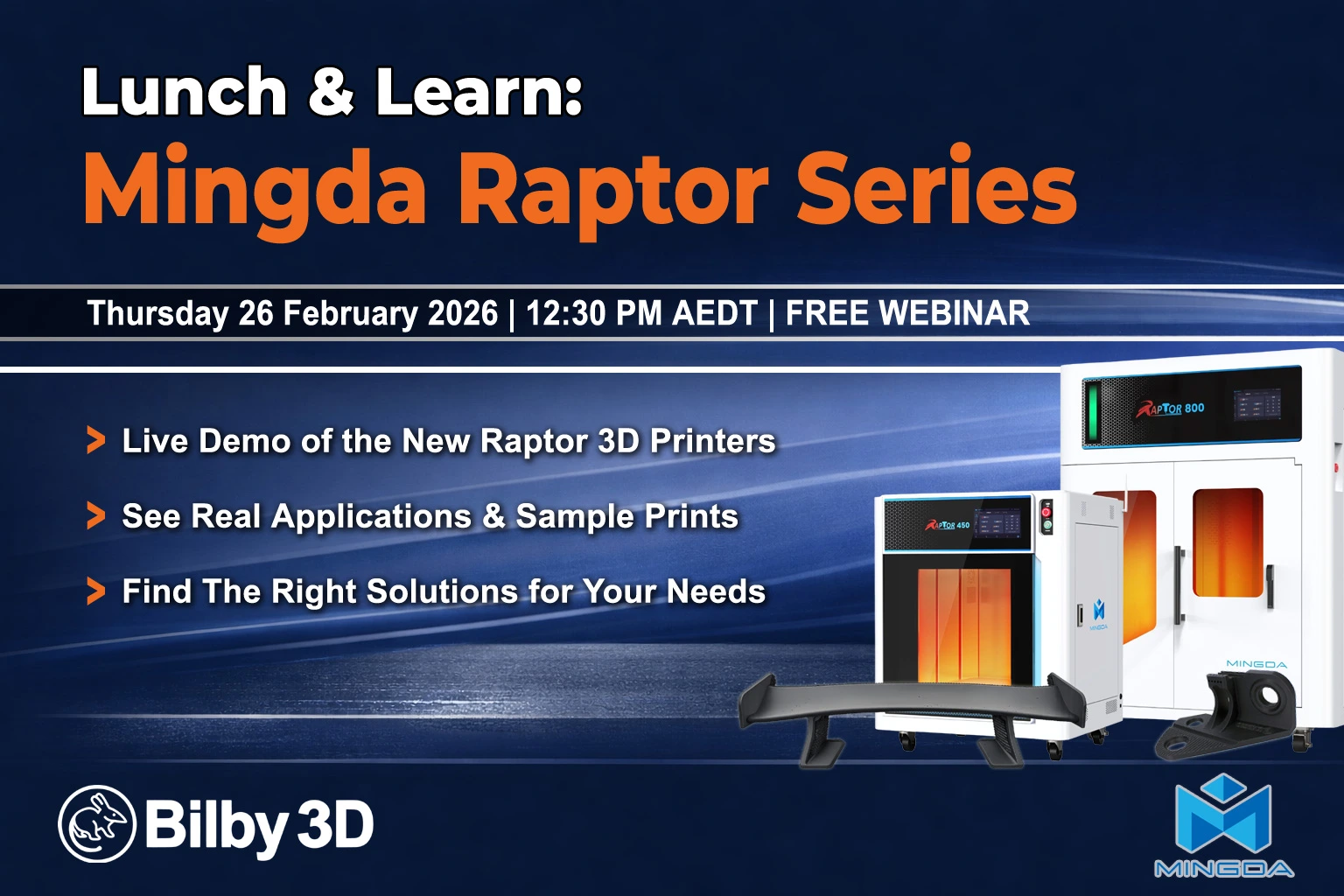 Raptor Series Webinar - 26th February 2026